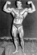 Arnold Flexing