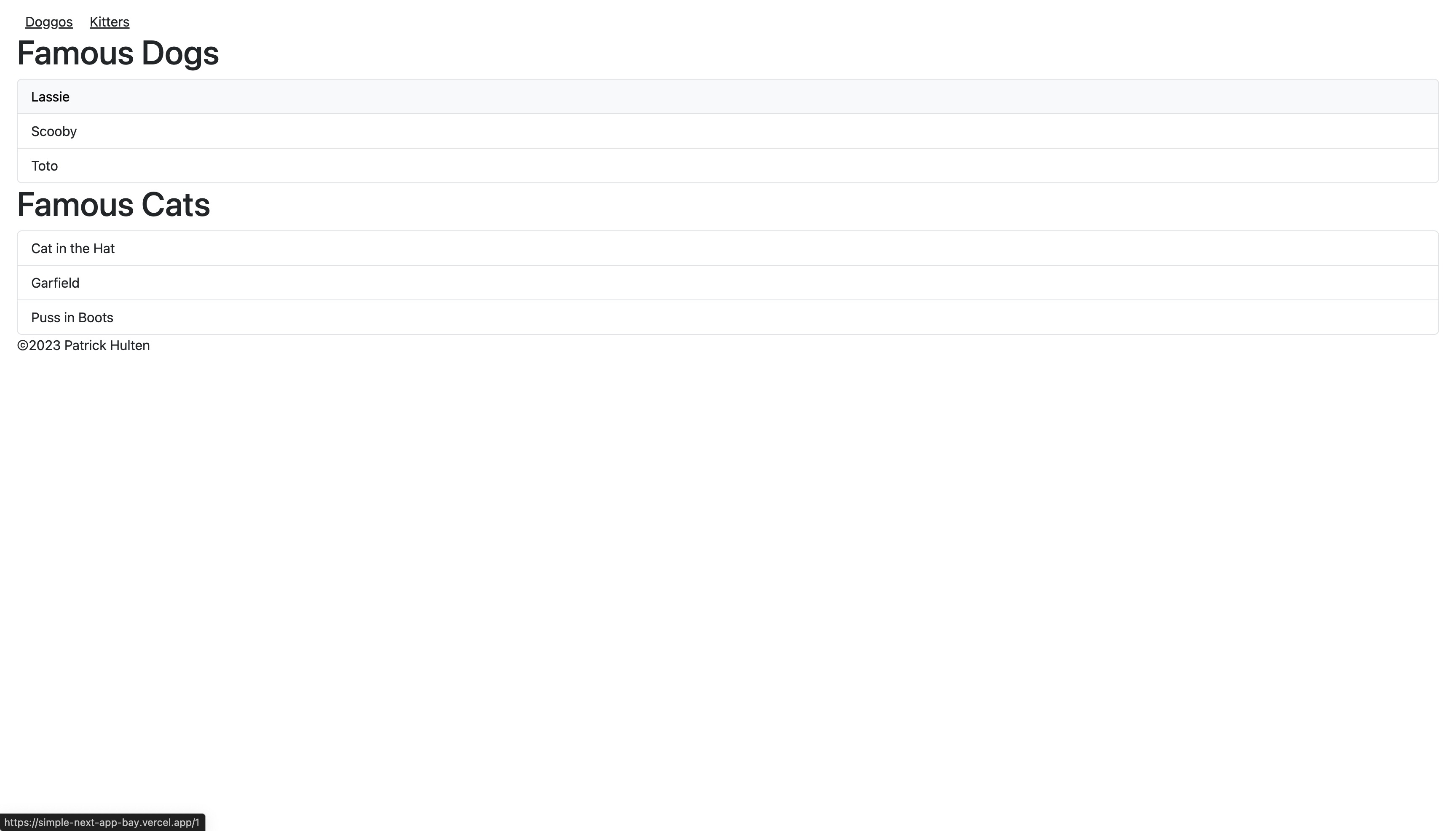 react project