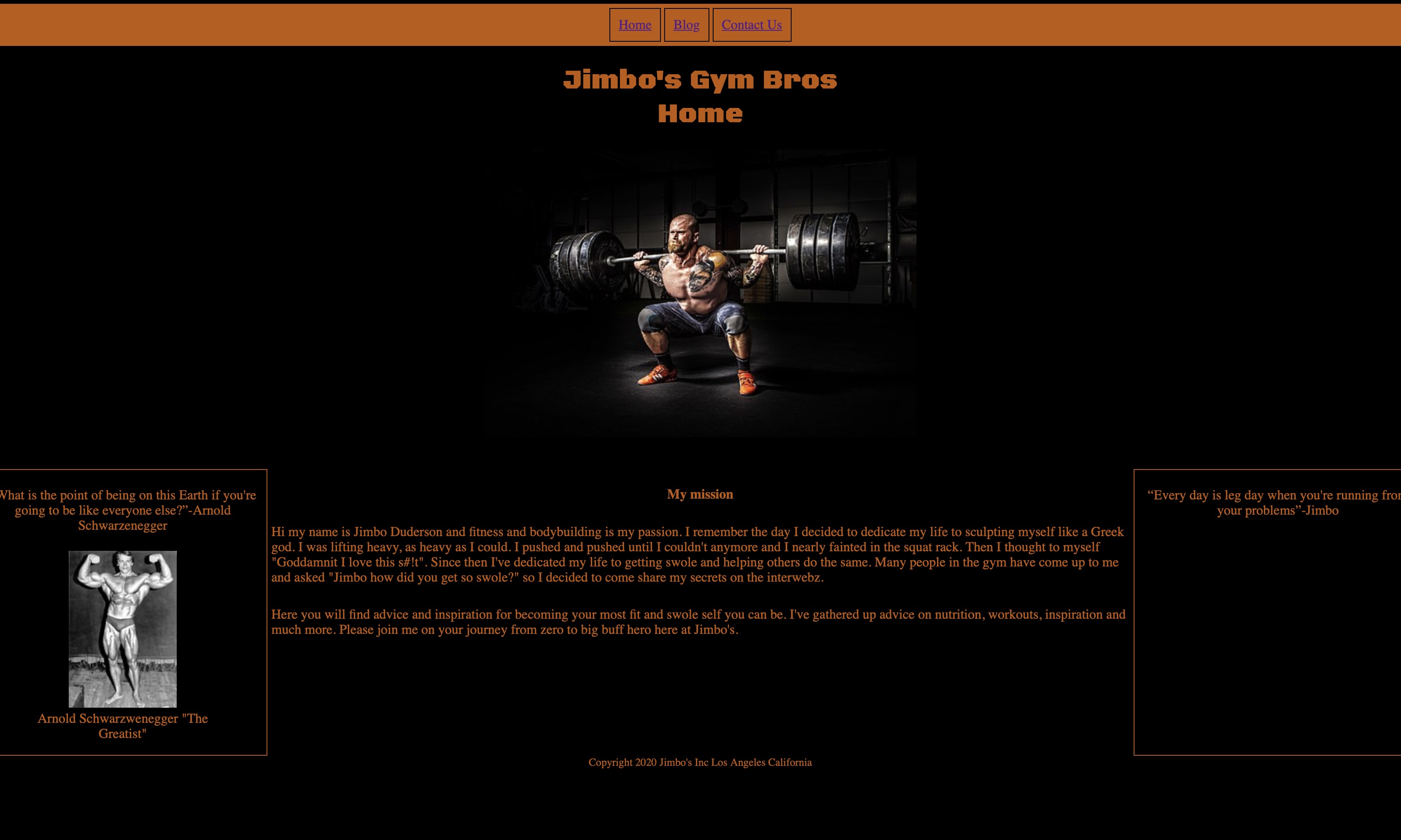 html project